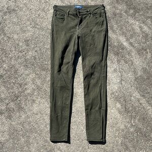 Olive Green Skinny Jeans